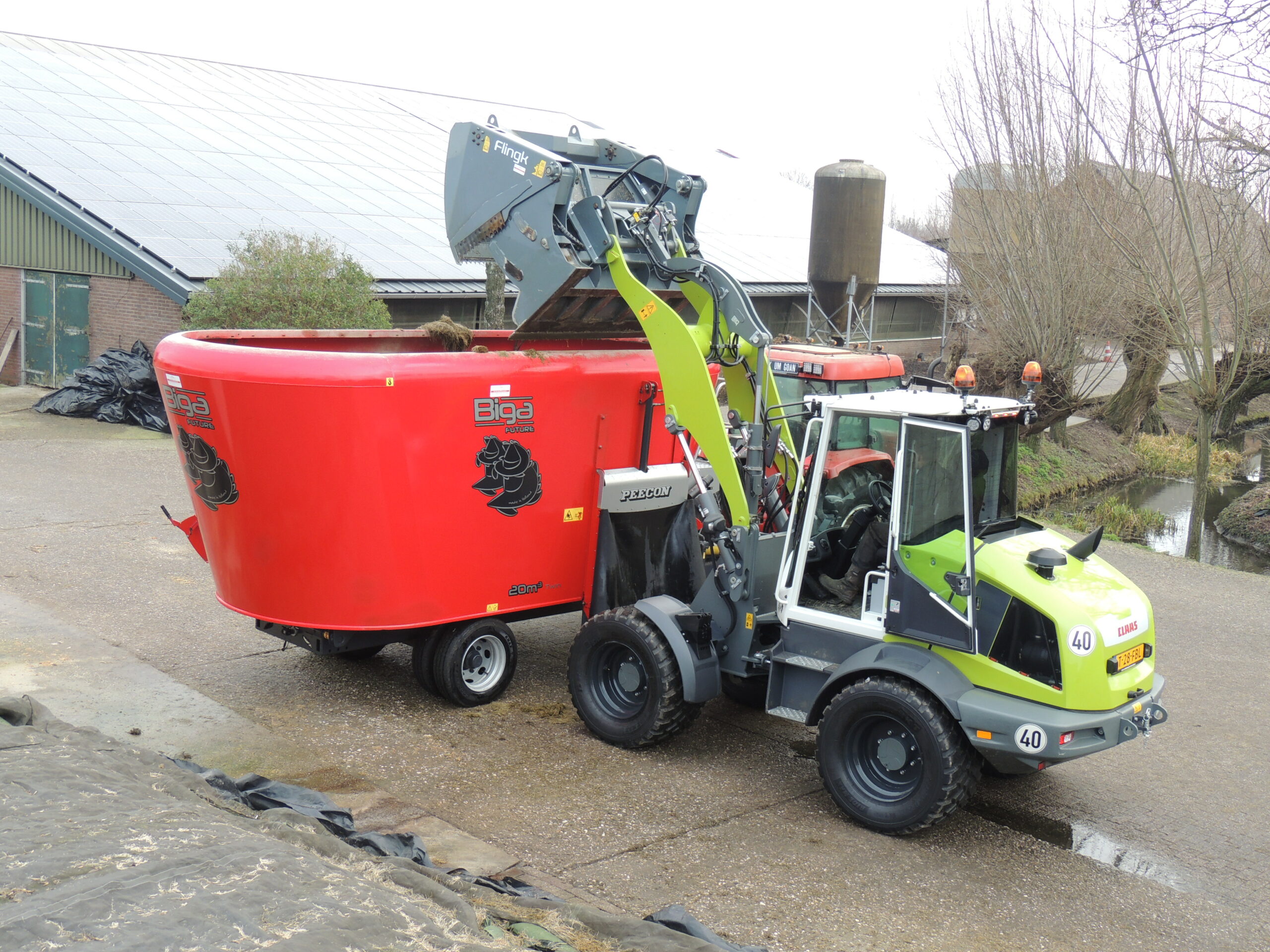 Claas Torion Sinus Voor De Fam Fokker Van Den Berg Mechanisatie